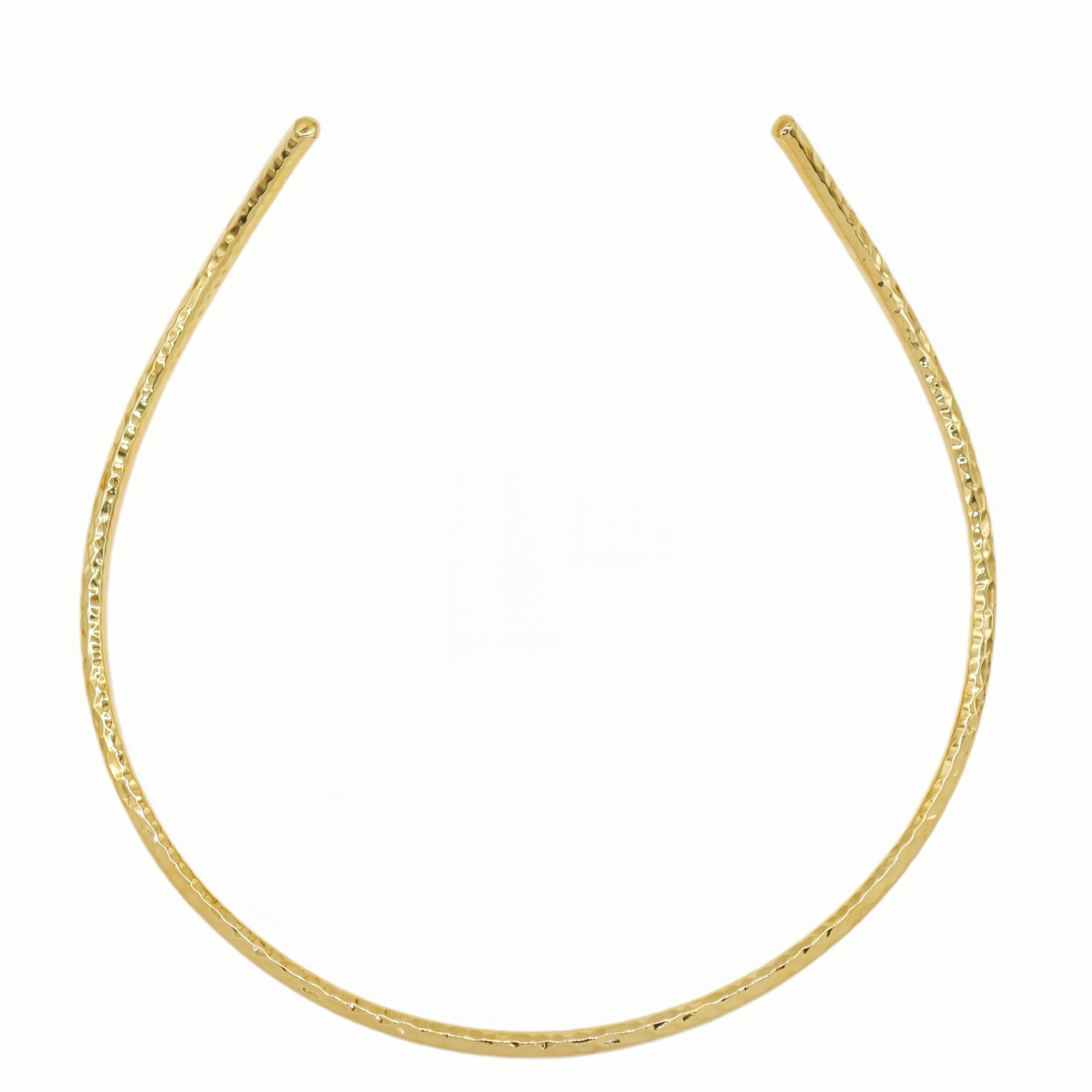 Hammered Neck Cuff