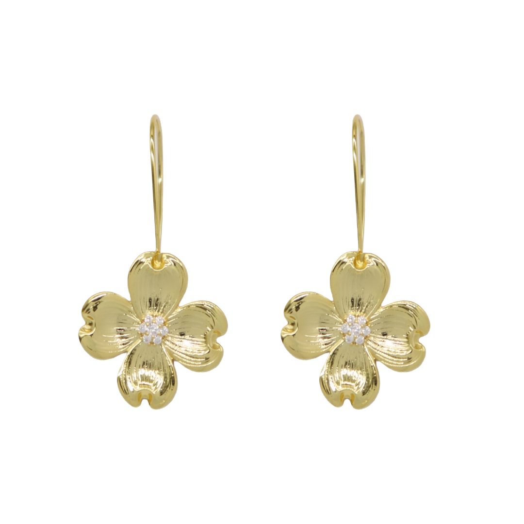 Dogwood Drop Earrings