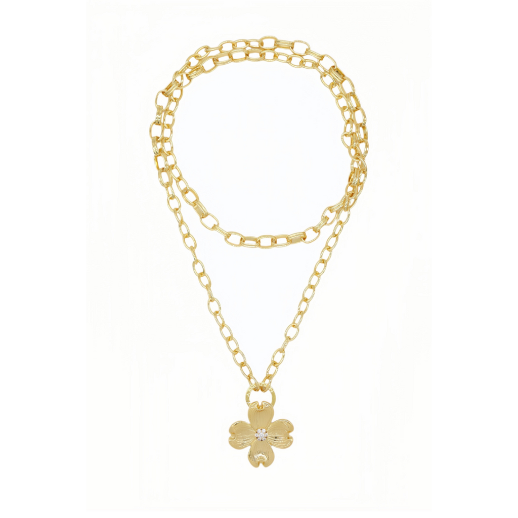 Dogwood Statement Necklace
