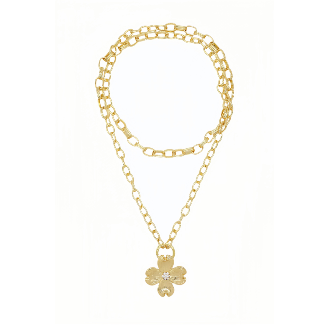 Dogwood Statement Necklace