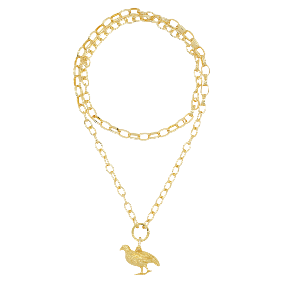 Quail Statement Necklace