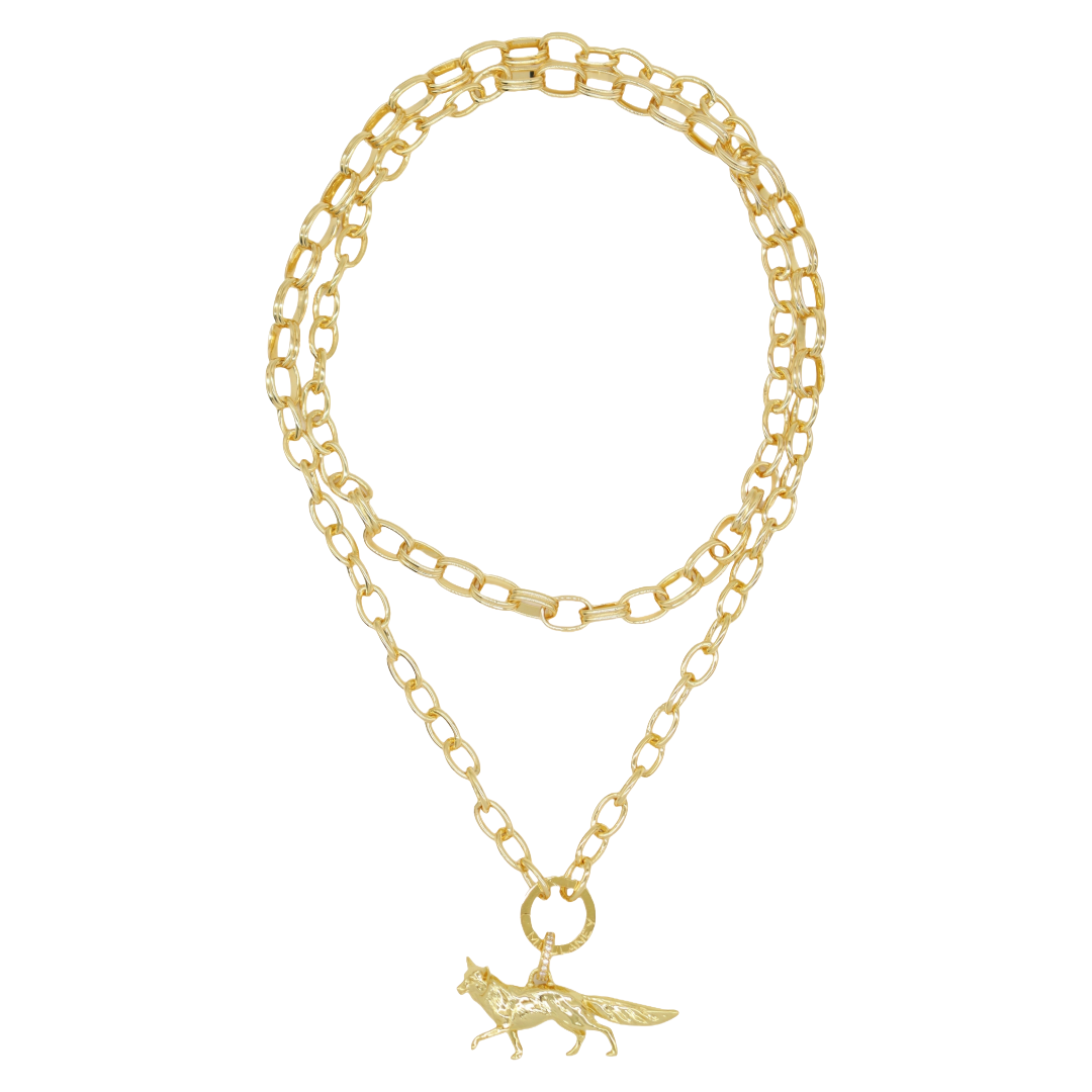 Fox Statement Necklace
